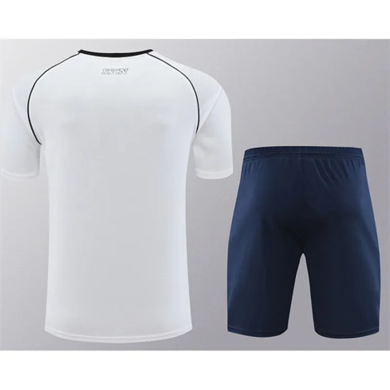 Chemise + Shorts d'entraînement de Naples 2024/25 - Blanc