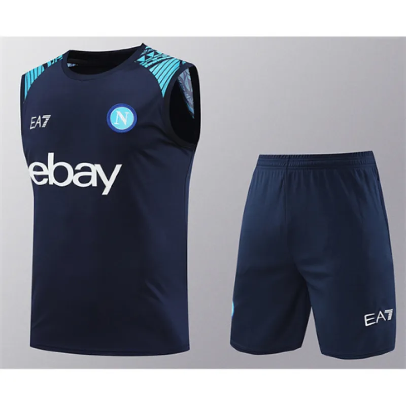 Napoli 2024/25 Vest + Shorts - Blue