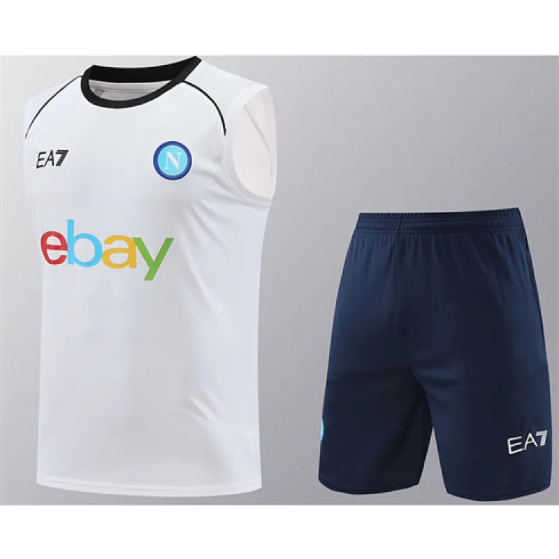 Napoli 2024/25 Vest + Shorts - White