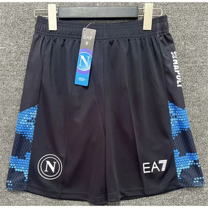 Shorts commémoratifs EA7 de Naples 2024/25 - Noir