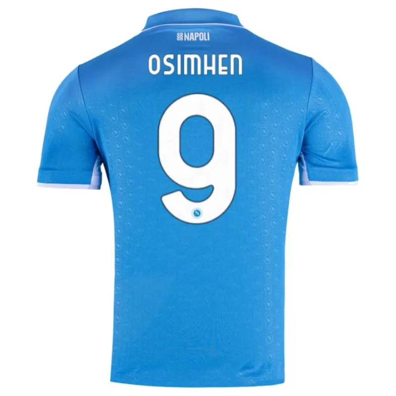 Osimhen's Napoli 2024/25 Home Jersey - Blue