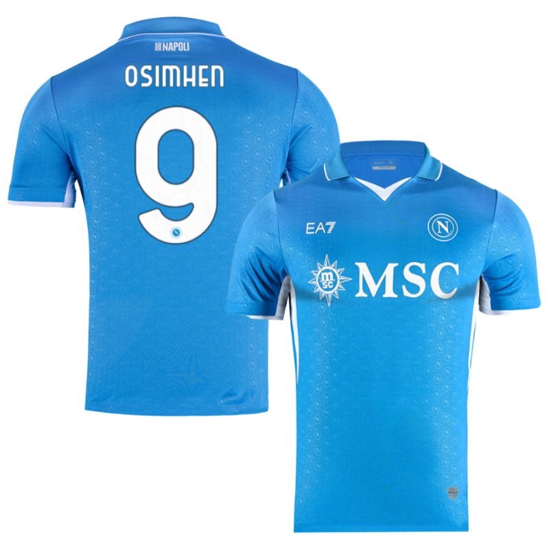 Osimhen's Napoli 2024/25 Home Jersey - Blue