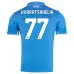Kvaratskhelia's Napoli 2024/25 Home Jersey - Blue