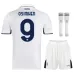 Osimhen's Napoli 2024/25 Away Kids' Jersey Set - White