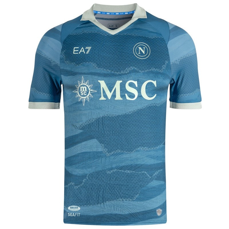Naples 2024/25 Maillot Édition Limitée Partenope - Bleu