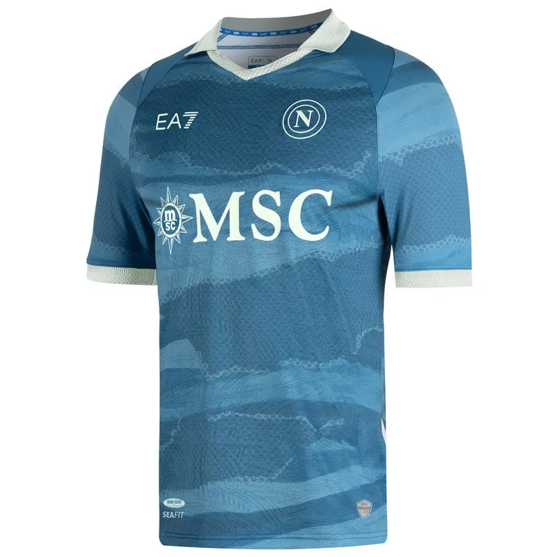 Naples 2024/25 Maillot Édition Limitée Partenope - Bleu