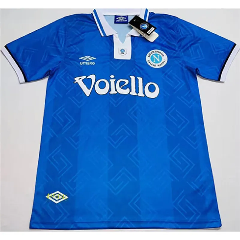 Napoli 1993/94 Heim - Retro - Trikot - Blau