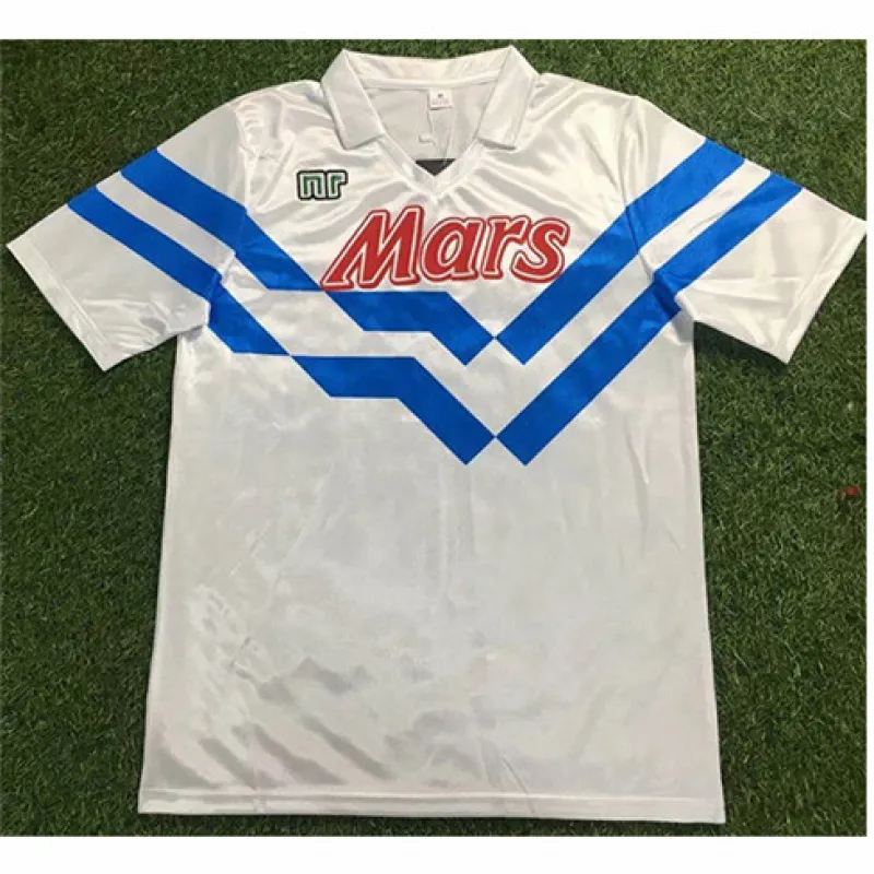 Maglia retro di trasferta di Napoli 1988/89 - Bianca