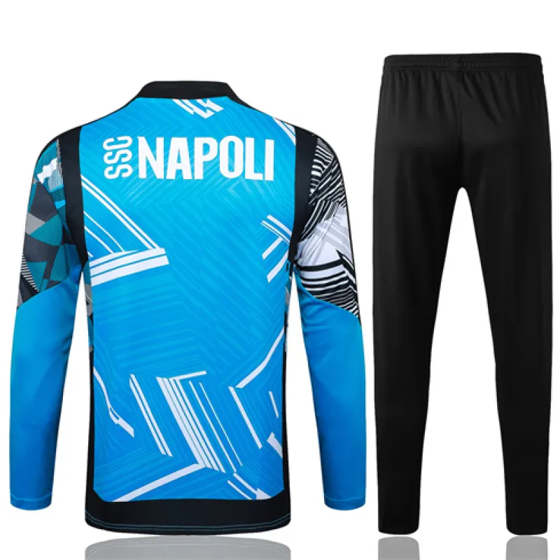 Vêtements de sport pour enfants de Naples 2024/25 - Bleu