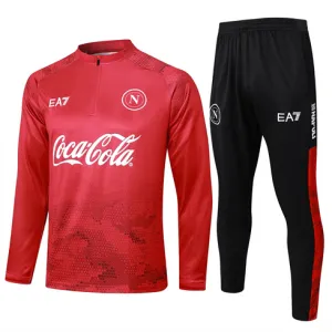 Vêtements de sport pour enfants de Naples 2024/25 - Rouge