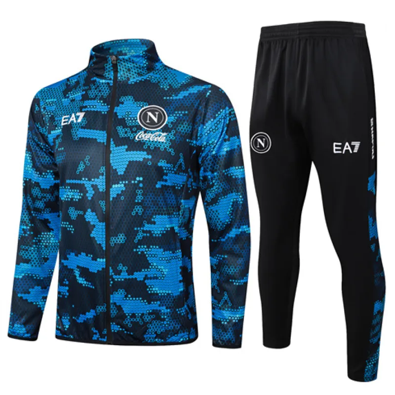 Napoli 2024/25 Children's Sports Jacket A - Blue