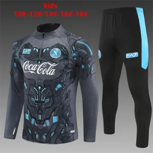 Napoli 2025/26 Kids Sports Set Grey