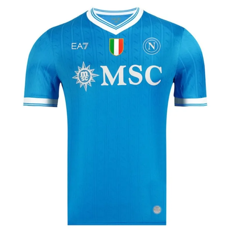 Napoli 2025/26 Heim-Kinder-Trikot - Blau