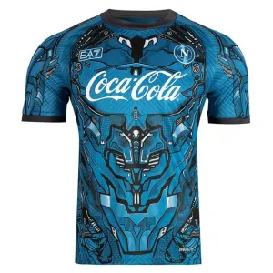 Maillot d'entraînement du Napoli 2025/26 - Bleu