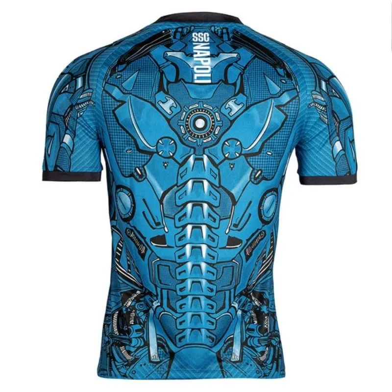 Maillot d'entraînement du Napoli 2025/26 - Bleu
