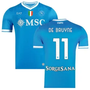 Napoli DE BRUYNE 2025/26 Heimtrikot - Blau