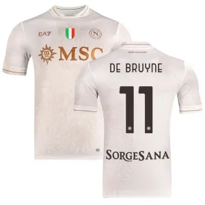 Napoli DE BRUYNE 2025/26 Auswärtstrikot - Beige
