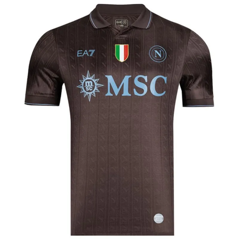 Napoli 2025/26 Maglia terza bambini - Nera