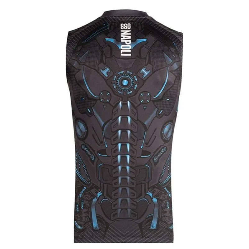 Maglia da Allenamento Senza Maniche Napoli 2025/26 - Nero