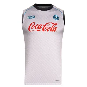 Napoli 2025/26 Sleeveless Training Jersey - Silver