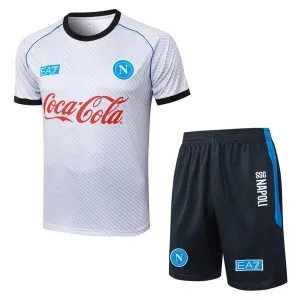 Napoli 2025/26 Training Jersey + Shorts - White