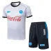 Neapel 2025/26 Trainings Trikot + Shorts - Weiß