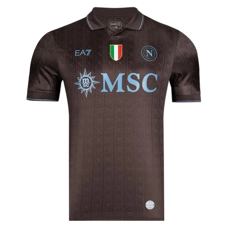 Napoli DE BRUYNE 2025/26 Maglia Third - Nera