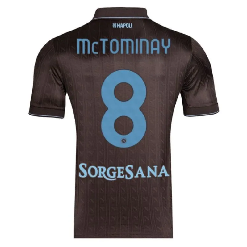 Napoli McTOMINAY 2025/26 Kit bambino Third - Nera