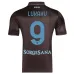 Neapel LUKAKU 2025/26 Kinder Drittes Kit - Schwarz
