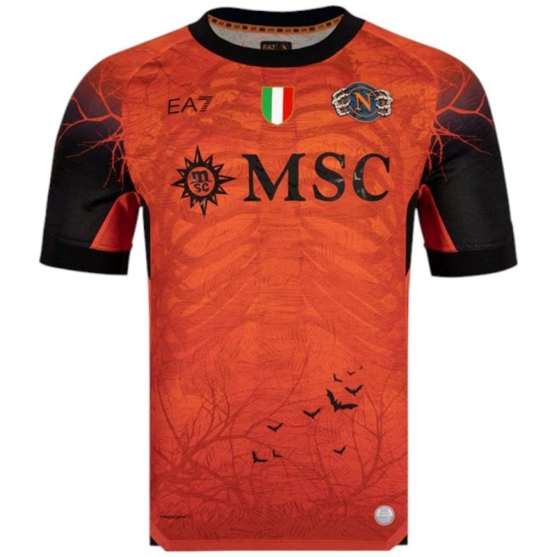 Naples 2025/26 Maillot Halloween Enfant - Orange