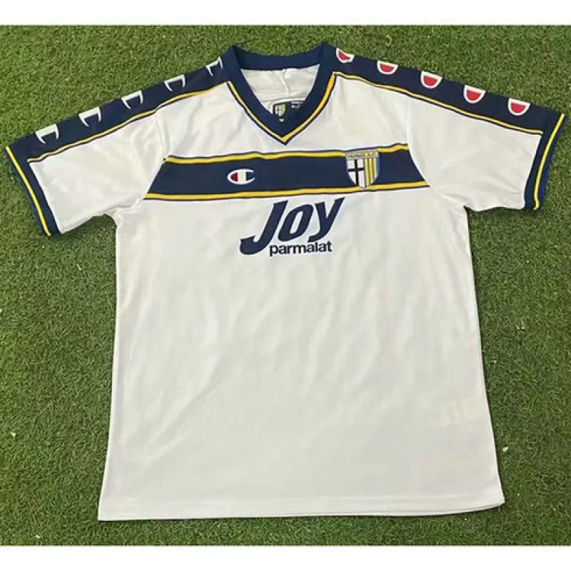 Maillot retro d'extérieur de Parma 2001/02 - Blanc