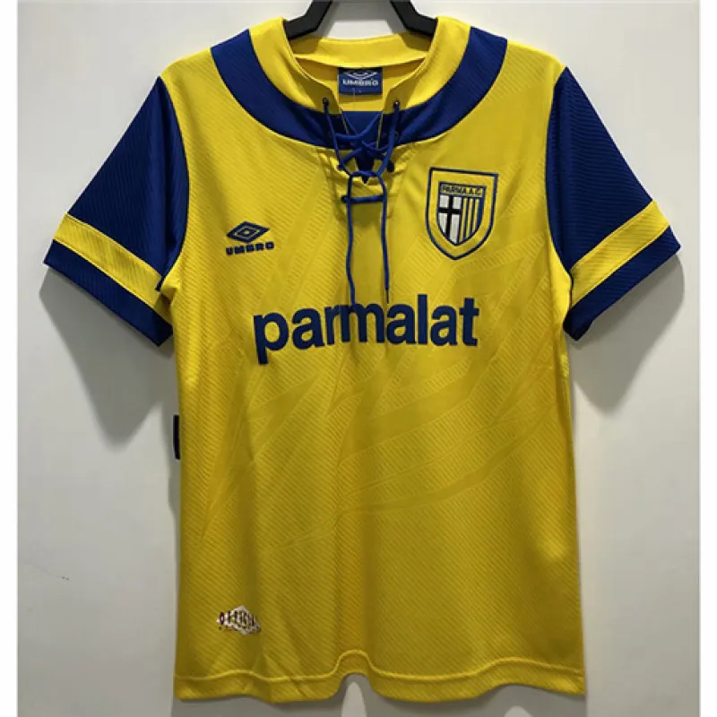 Parma 1993-95 Away Retro Jersey - Yellow