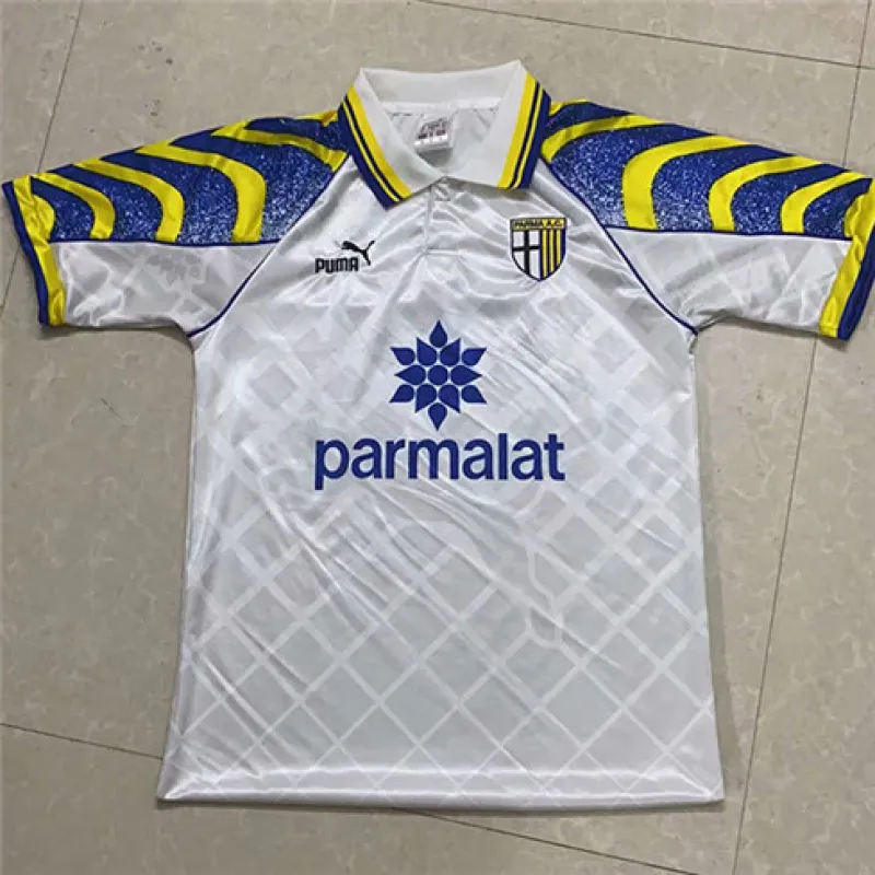 Maillot retro de Parma 1995-97 - Blanc