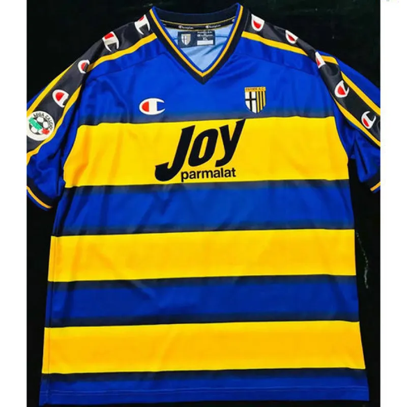 Maillot retro d'extérieur de Parma 2001/02 - Bleu