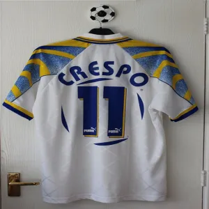 Crespo's Parma 1996/97 Home Retro Jersey No.11 - White