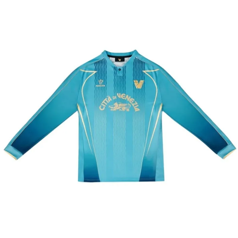 Troisième maillot long - manches de Vénissia 2024/25 - Bleu