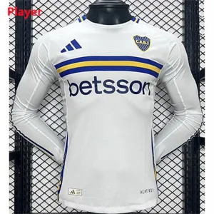 Maglia da trasferta a maniche lunghe per giocatori di Boca Juniors 2024/25 - Bianca