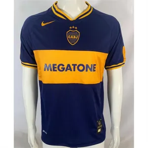 Maglia retrò di campo di casa di Boca Juniors 2006/07 - Blu