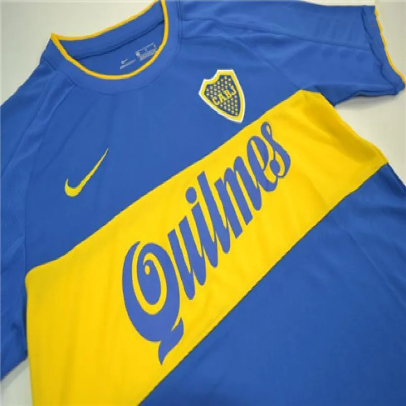 Boca Juniors 1999/00 Retro Home Jersey - Blue