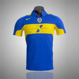 Maglia retrò di campo di casa di Boca Juniors 2005 - Blu