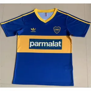 Maglia retrò di campo di casa di Boca Juniors 1992 - Blu