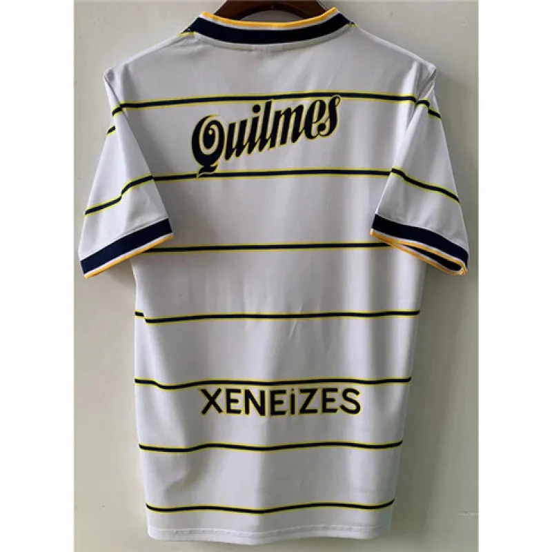 Maglia retrò di trasferta di Boca Juniors 1999 - Bianca