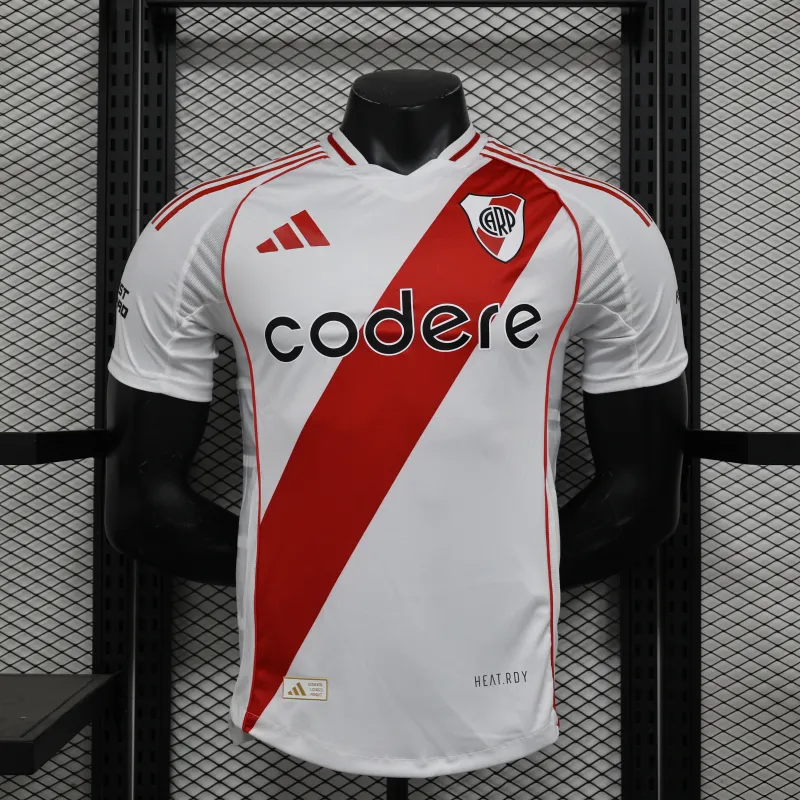 River Plate 2024/25 Home Jersey - Player - White