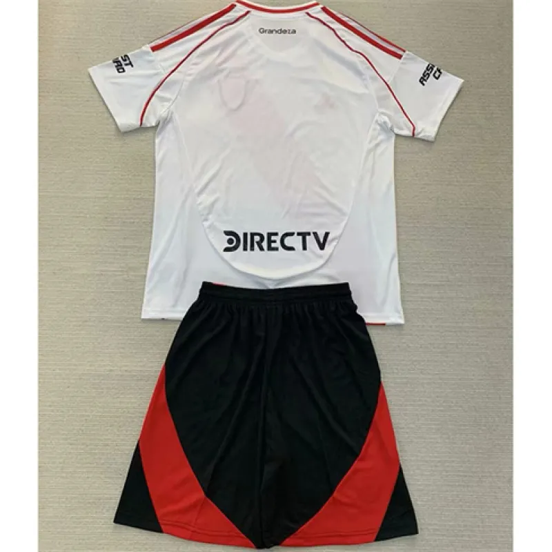 River Plate 2024/25 Kids' Home Jersey - White