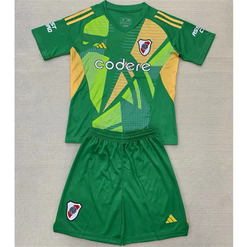 Camiseta de portero para niños de River Plate 2024/25 - Verde