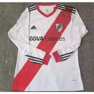 Maglia a maniche lunghe retro di casa di River Plate 2013/14 - Bianca