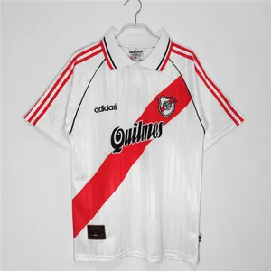 Maglia retro di casa di River Plate 1995/96 - Bianca