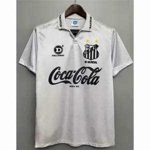 Maglia di casa retro di Santos 1993 - Bianca