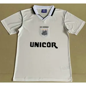 Maglia di casa retro di Santos 1999 - Bianca
