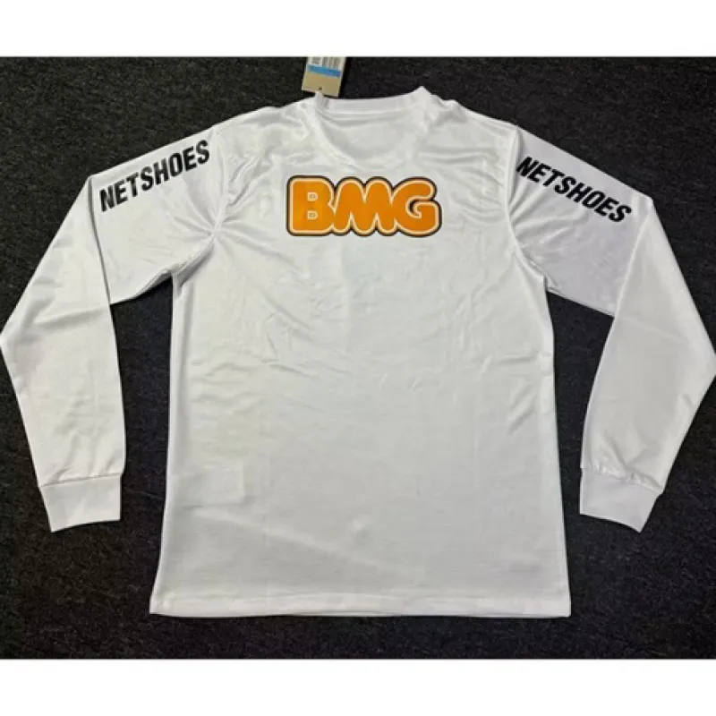 Maillot principal retro de Santos 2011/12 à manches longues - Blanc